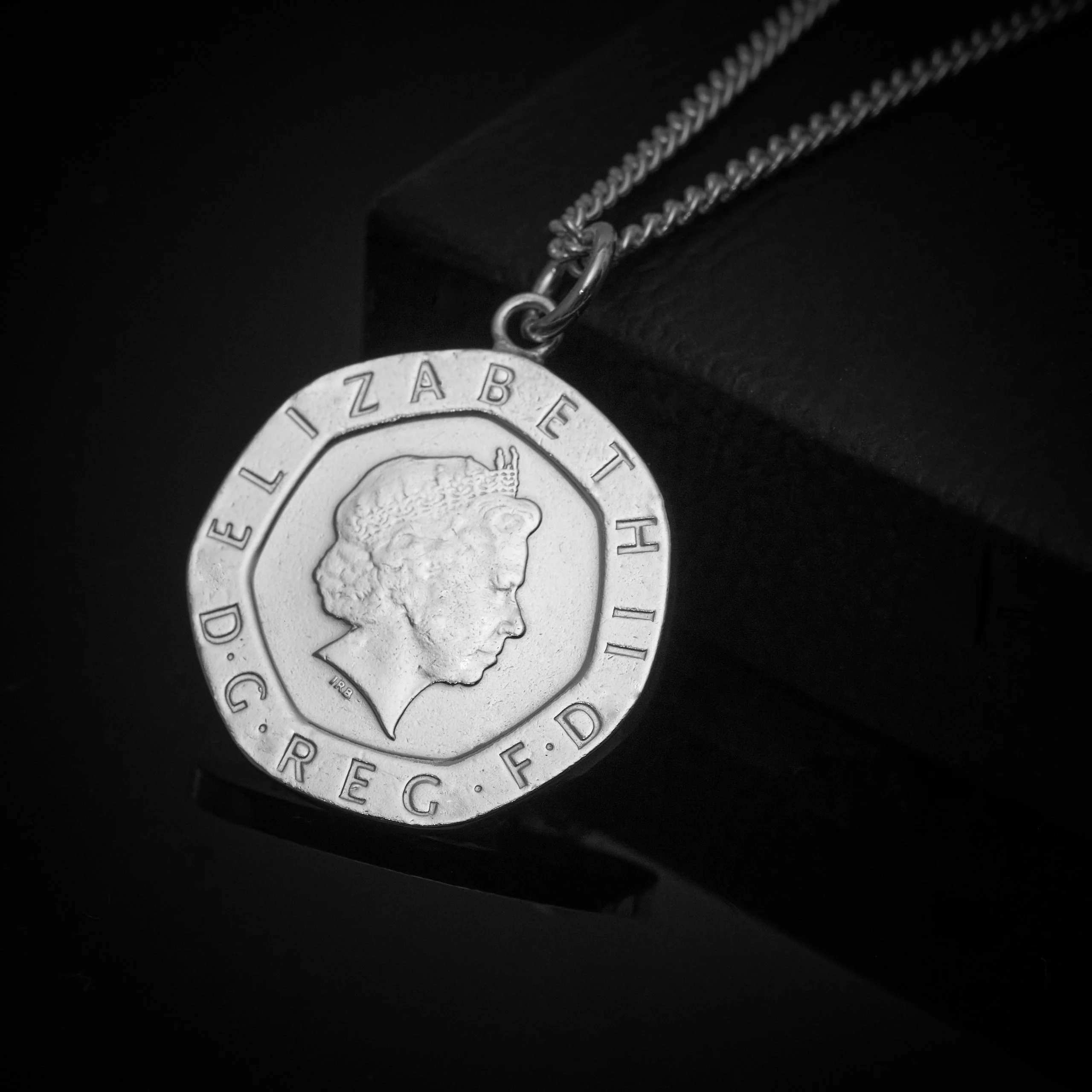 Twenty Pence (1982-2007) - Plated Coin Necklace - Image 2