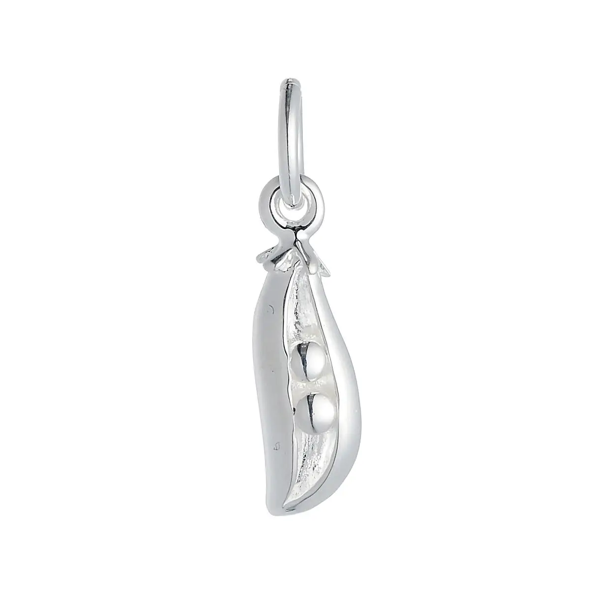 Two Peas In A Pod Silver Charm - Image 2