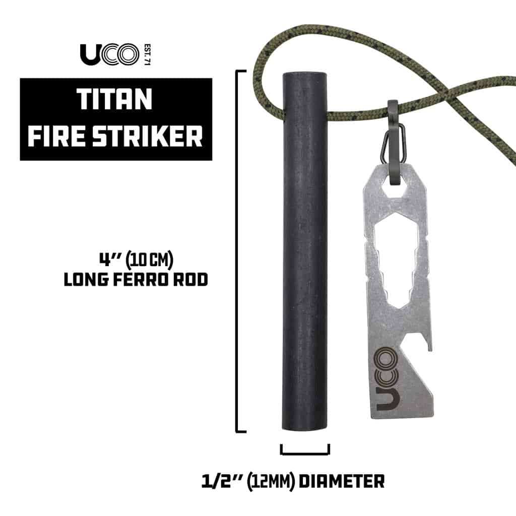 UCO Titan Fire Striker Ferro Rod - Image 2