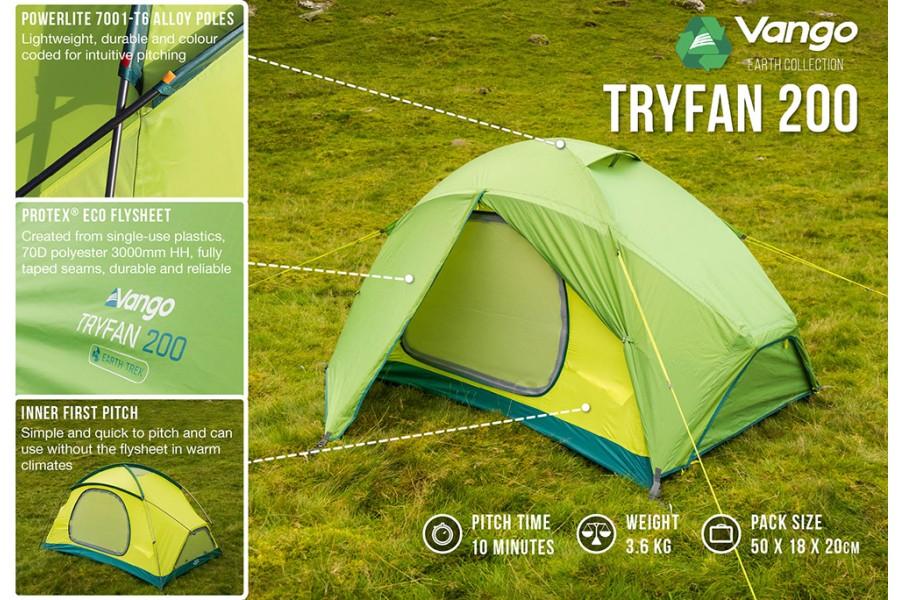 Vango Tryfan 200 2 Person Tent - Image 3