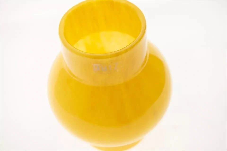 Vase RONDO S - H17 D14 cm - CORN YELLOW - Image 2