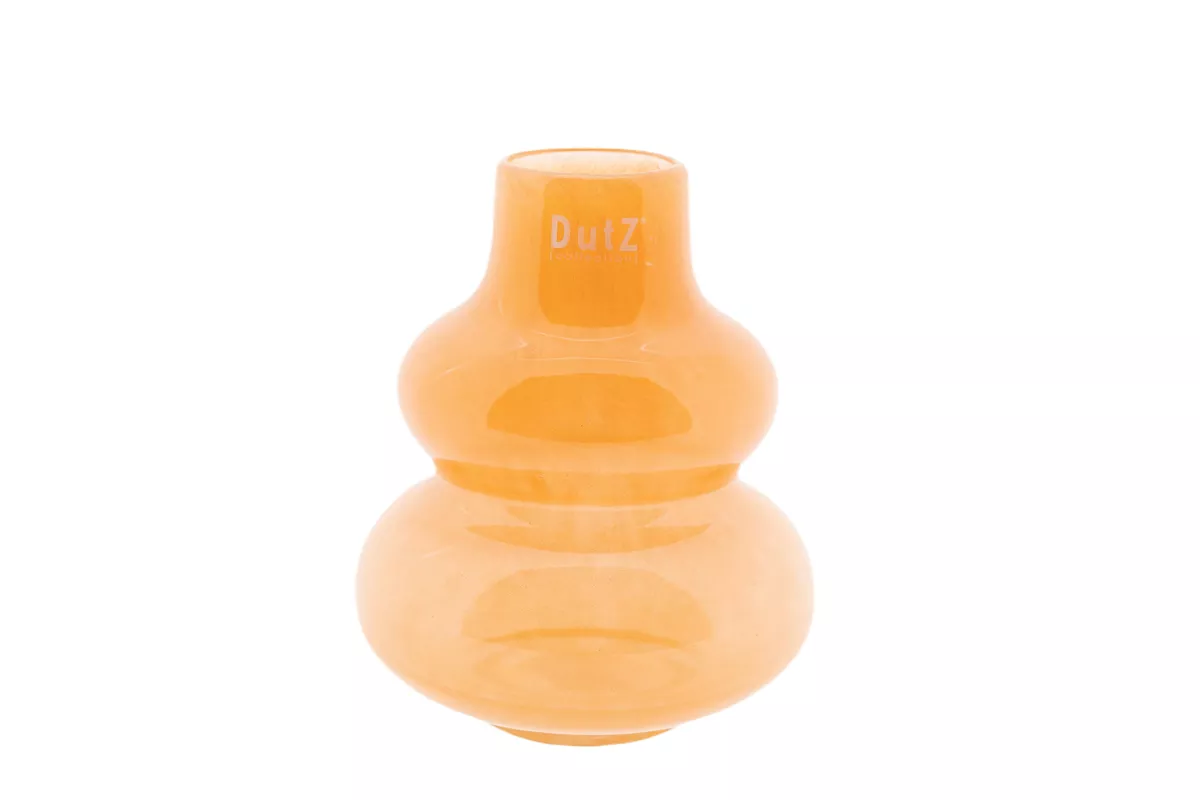 VASE SKRZYSZOW S- H16 D14 cm - TANGERINE - Image 3