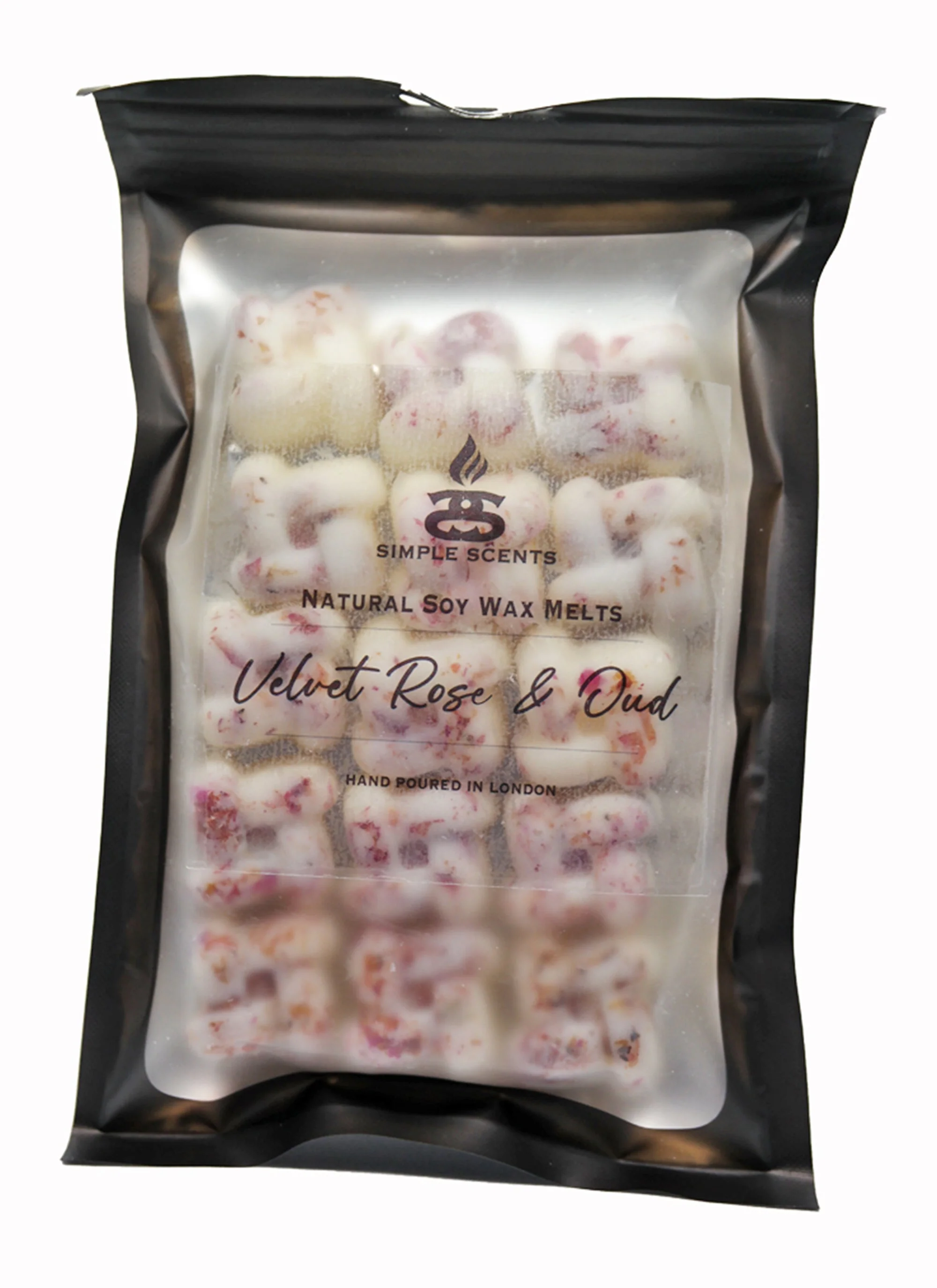 Velvet Rose & Oud - Simple Scents Ambience Knot Style Wax Melts - Image 4