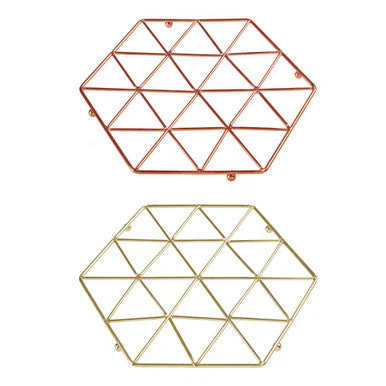 Vertex Copper Finish Trivet - Image 2