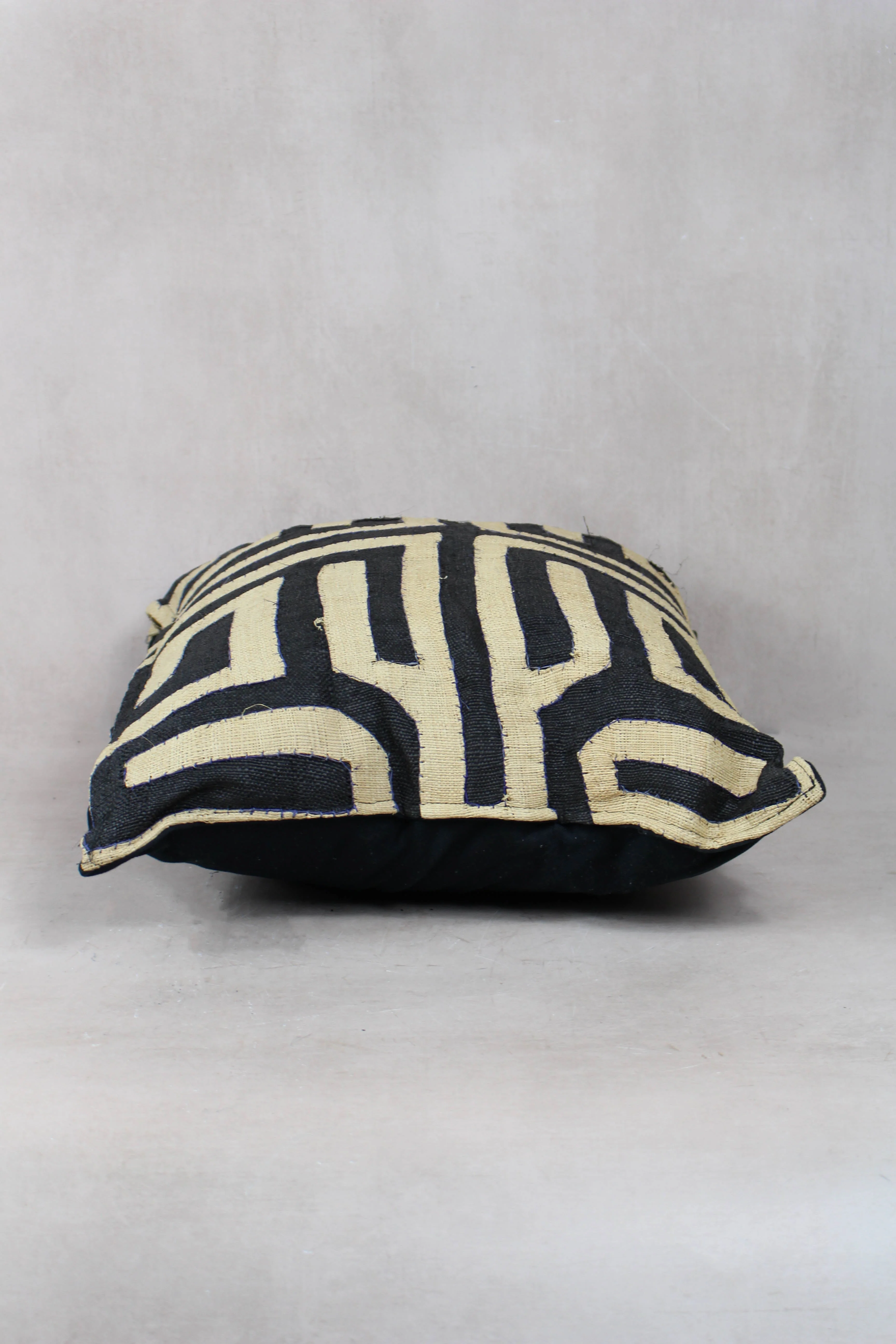 Vintage Kuba Cloth Cushion - 55.9 - Image 3
