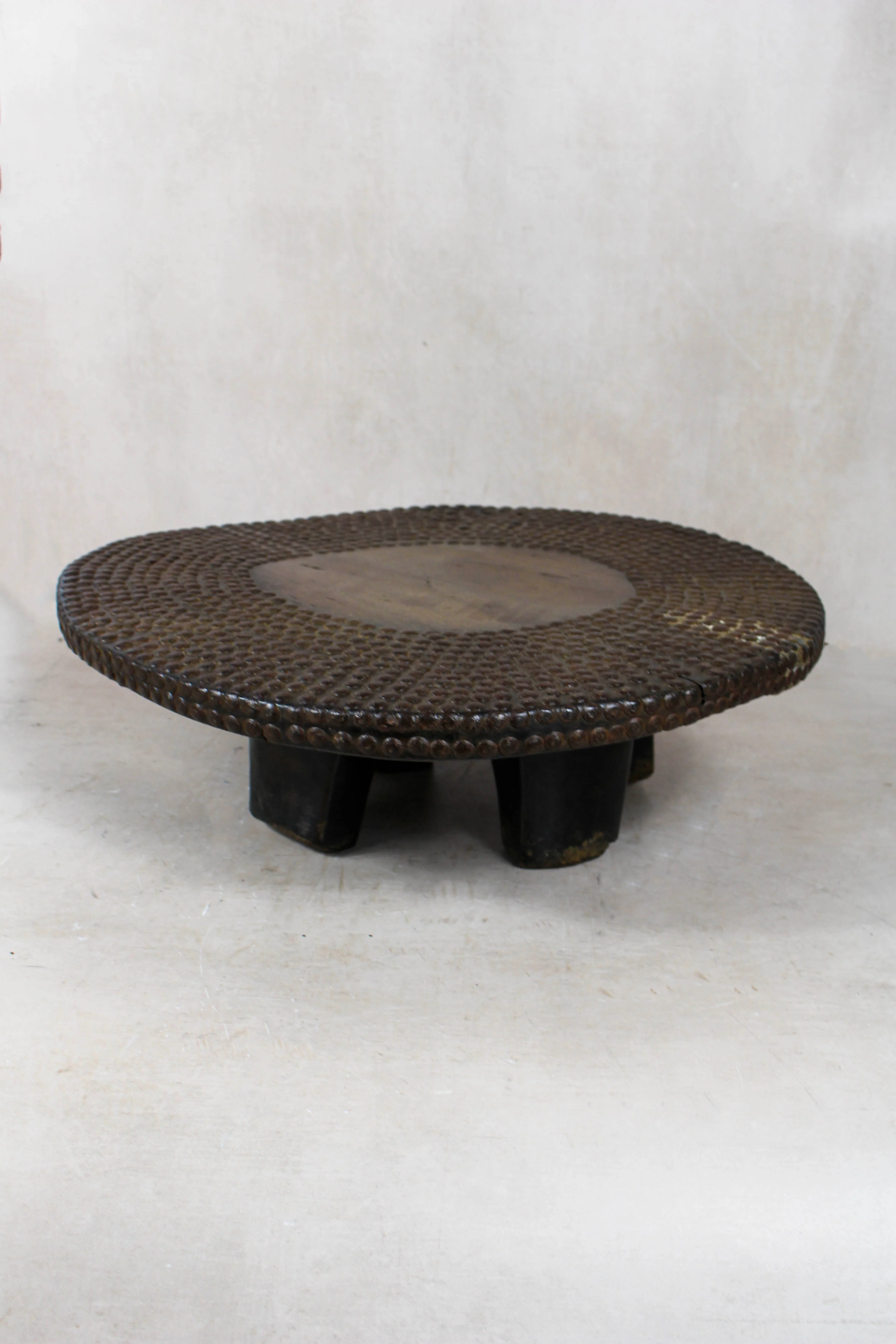 Vintage Rwanda Wood Table 2.6 - Image 4