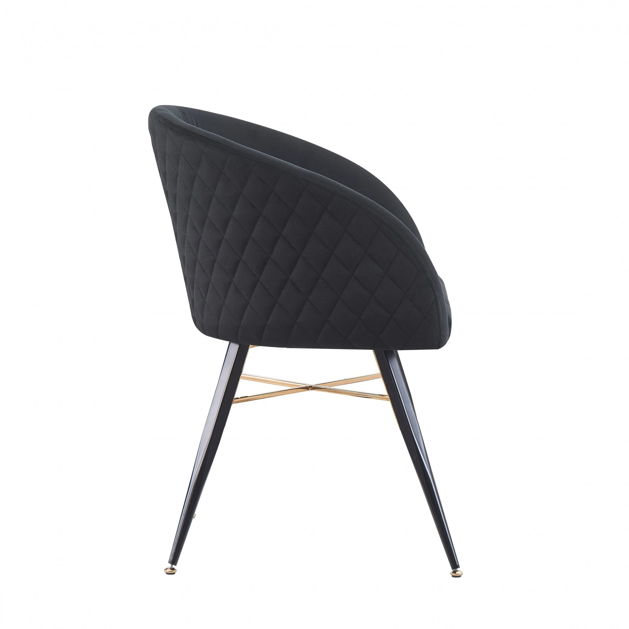 Vittorio LUX Velvet Dining Chair with Metal Legs - Perfect for Dining Room Living Room - Image 55