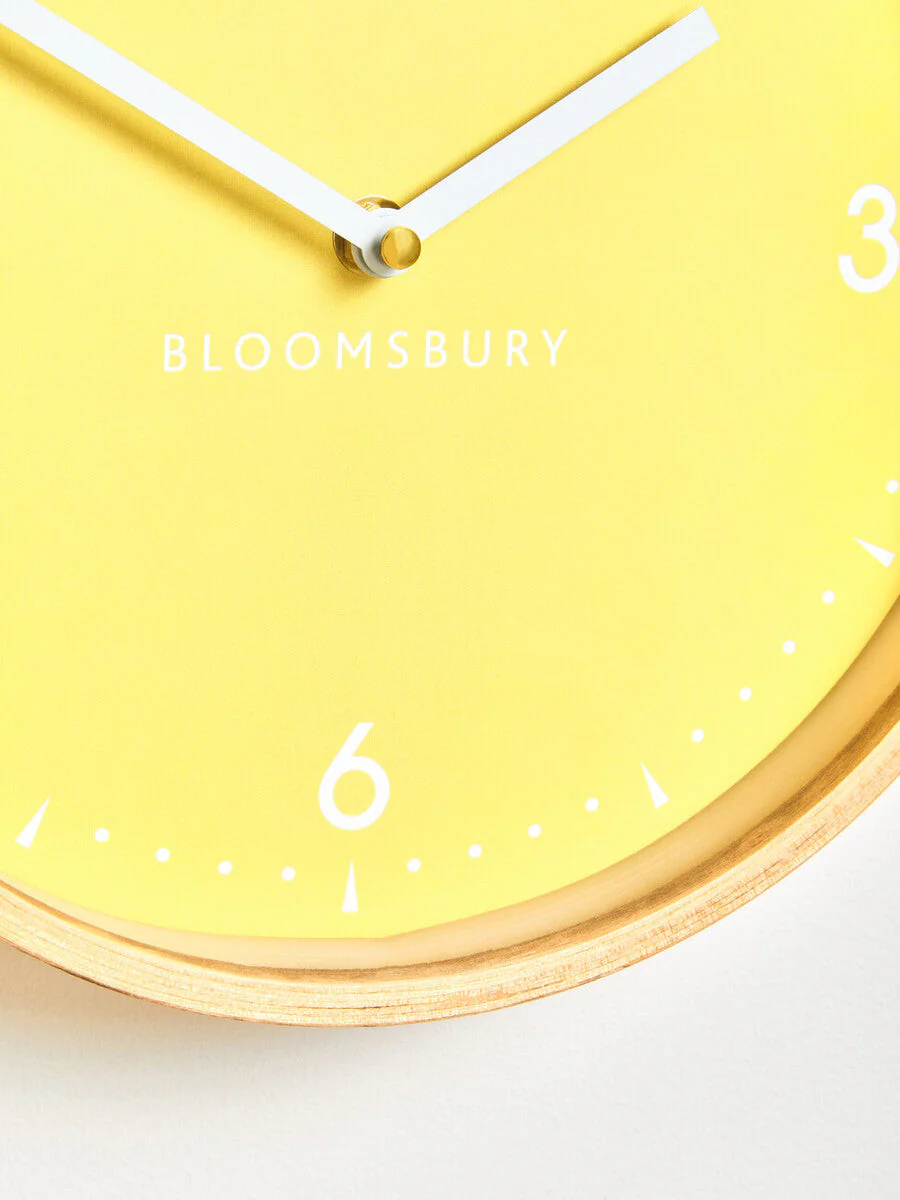 Vitus Small Yellow Wall Clock - Image 5