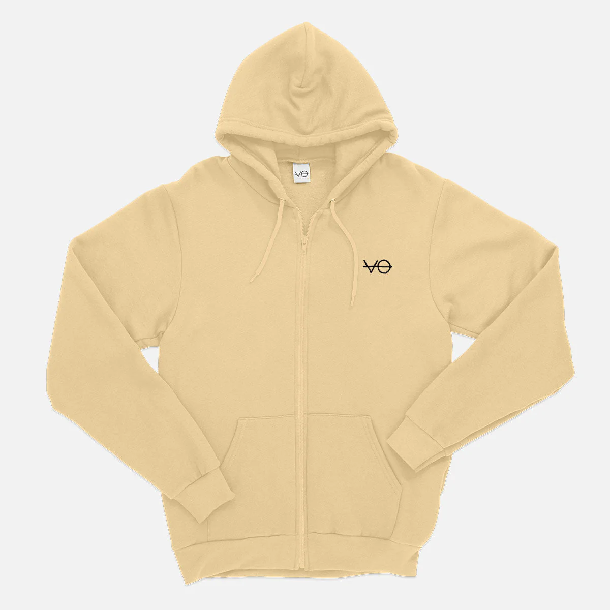VO Embroidered Zip Up Hoodie (Unisex) - Image 6