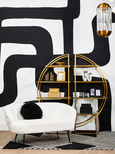 Vogue Left Half Moon Shelf Unit - Image 3