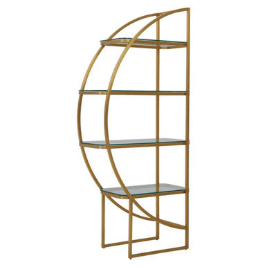 Vogue Left Half Moon Shelf Unit - Image 4