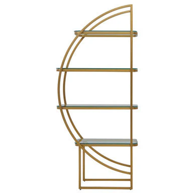 Vogue Left Half Moon Shelf Unit - Image 6
