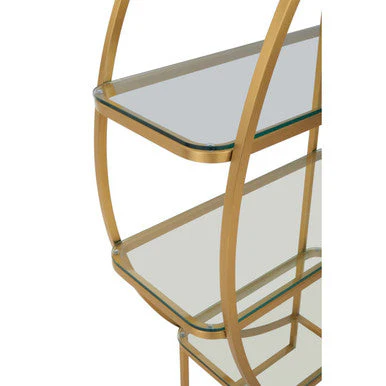 Vogue Left Half Moon Shelf Unit - Image 8