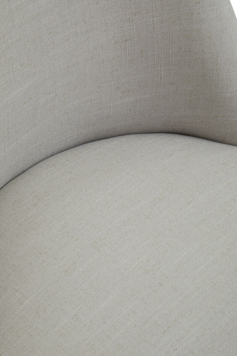 Washington Natural Fabric Home Office Chair - Image 7