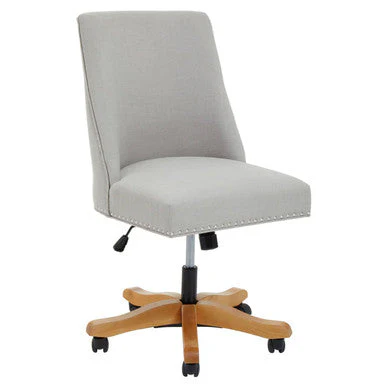 Washington Natural Fabric Home Office Chair - Image 8