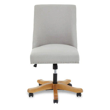 Washington Natural Fabric Home Office Chair - Image 9