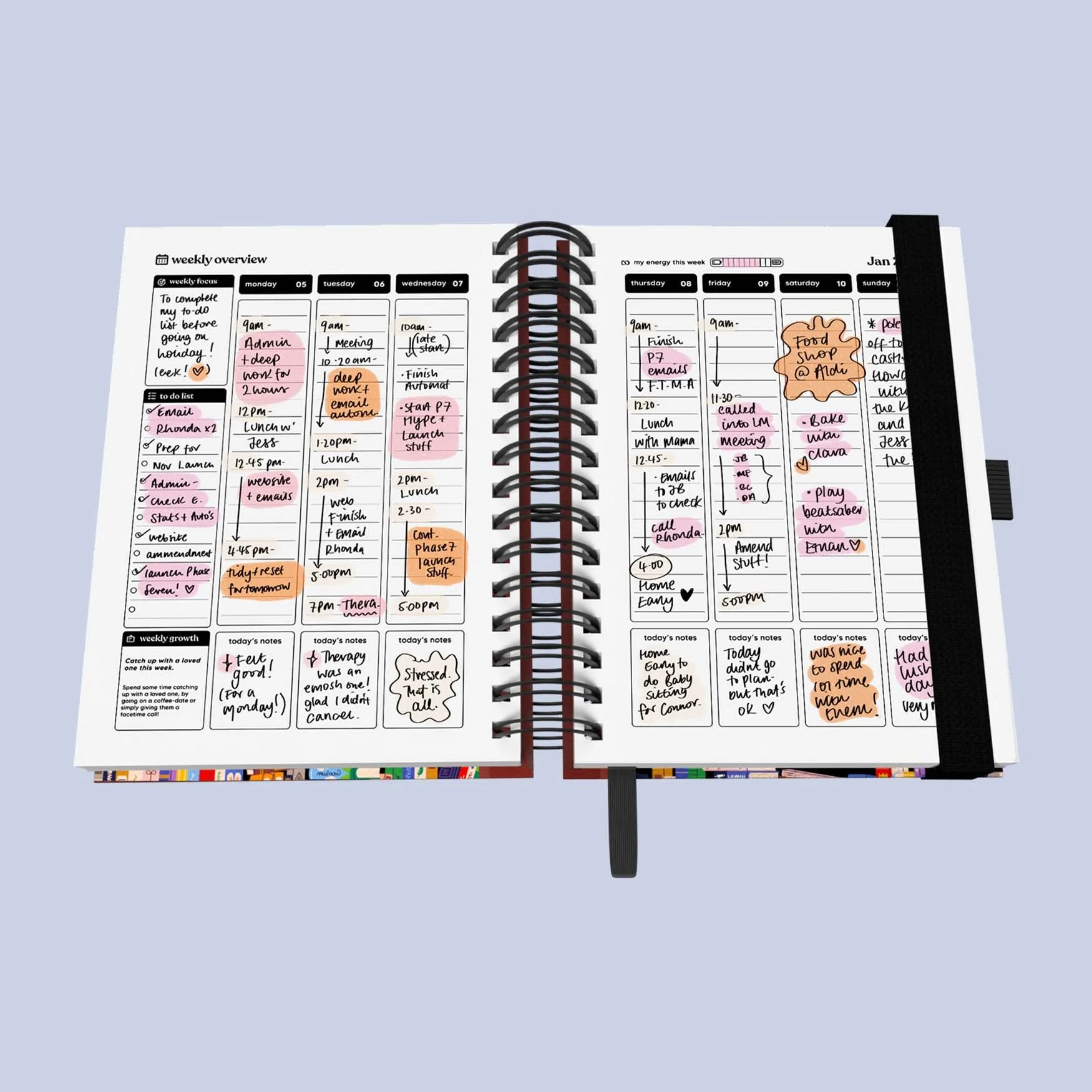 Weekly 2026 Spiral Journal - Image 2