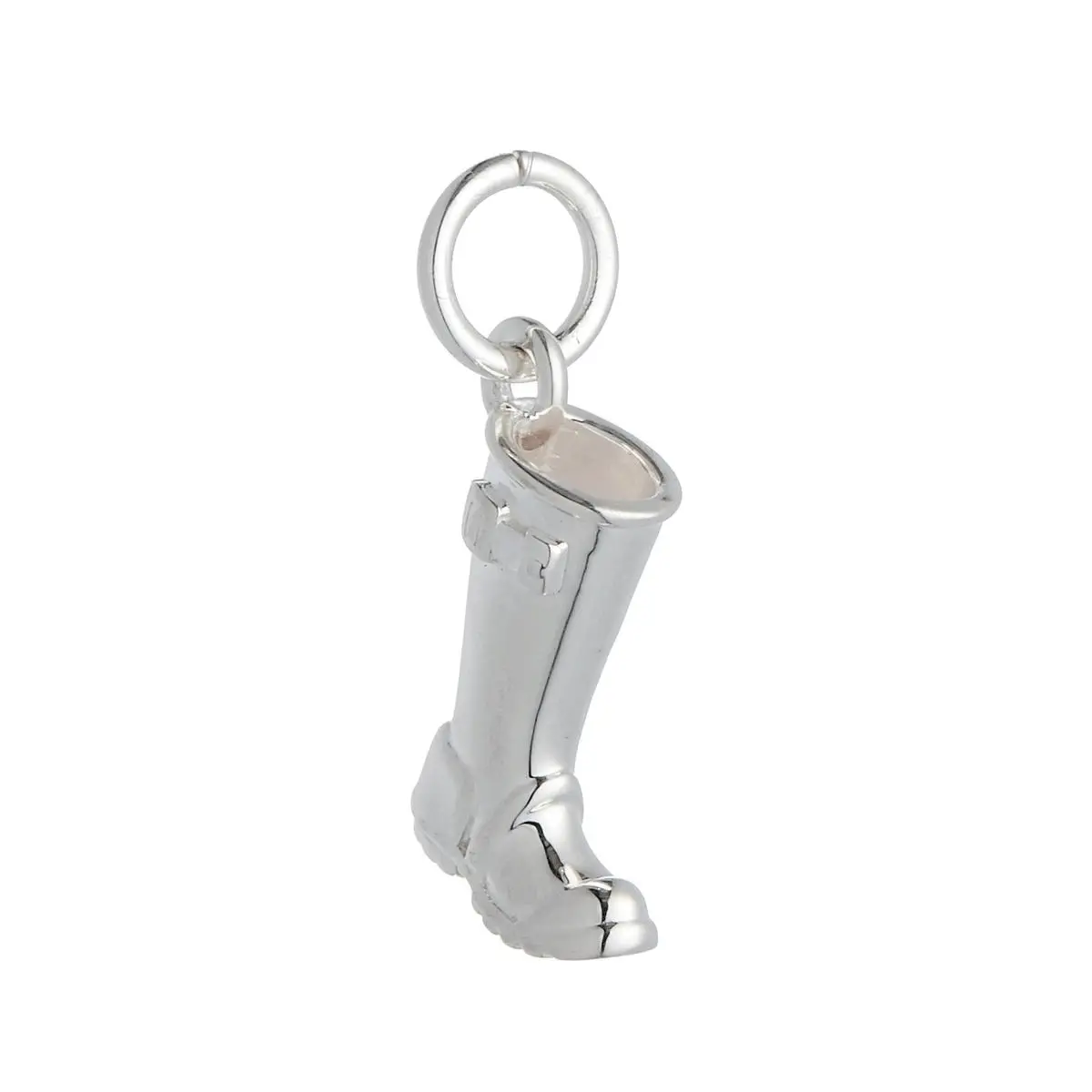Welly Boot Personalised Silver Charm - Image 4