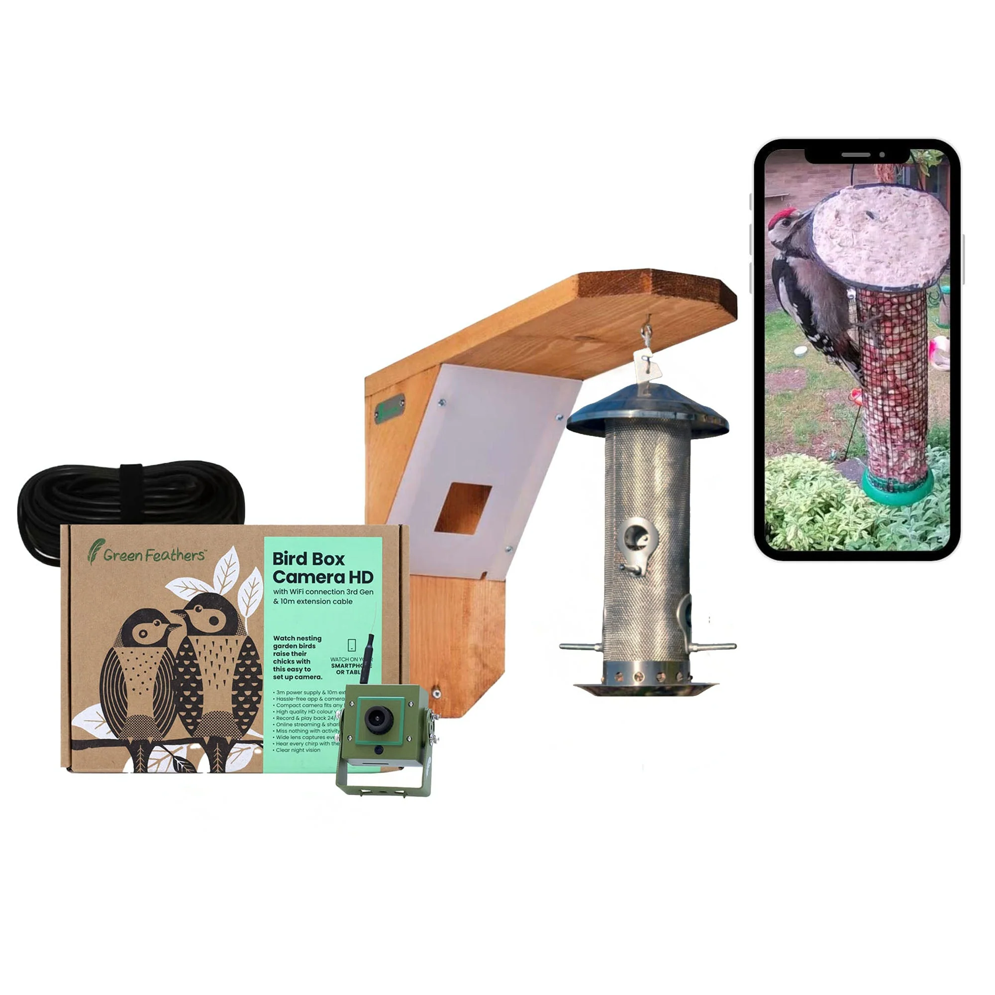 WiFi Bird Feeder HD Camera Pack - Image 2