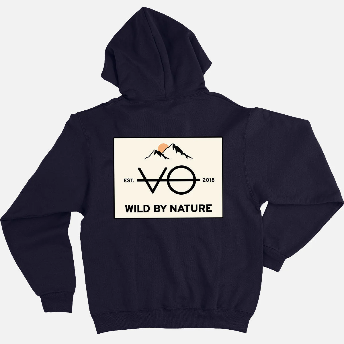 Wild By Nature Back Print Hoodie (Unisex) - Image 11
