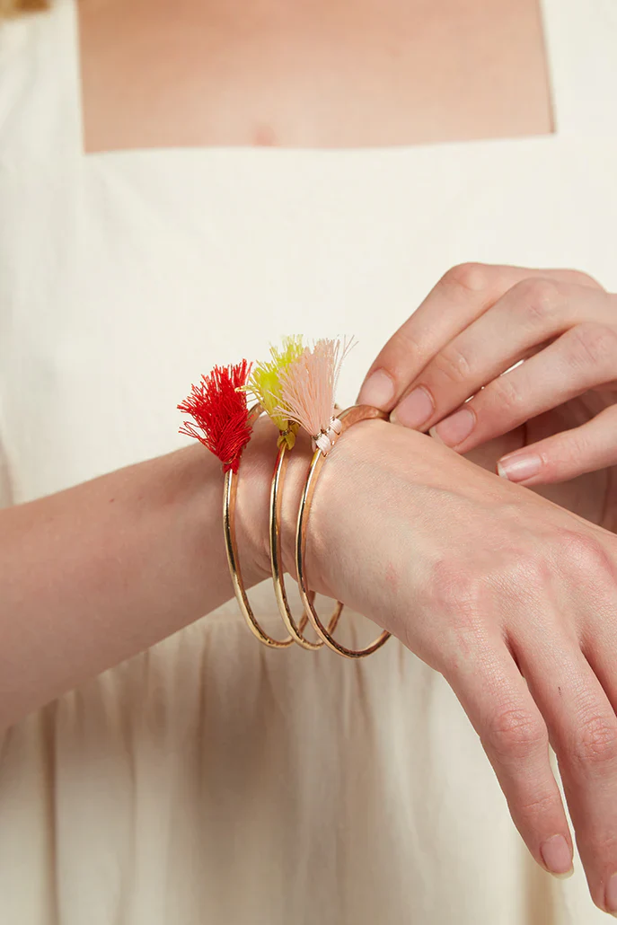 Wilma 3 Tassel Bracelets - Image 3