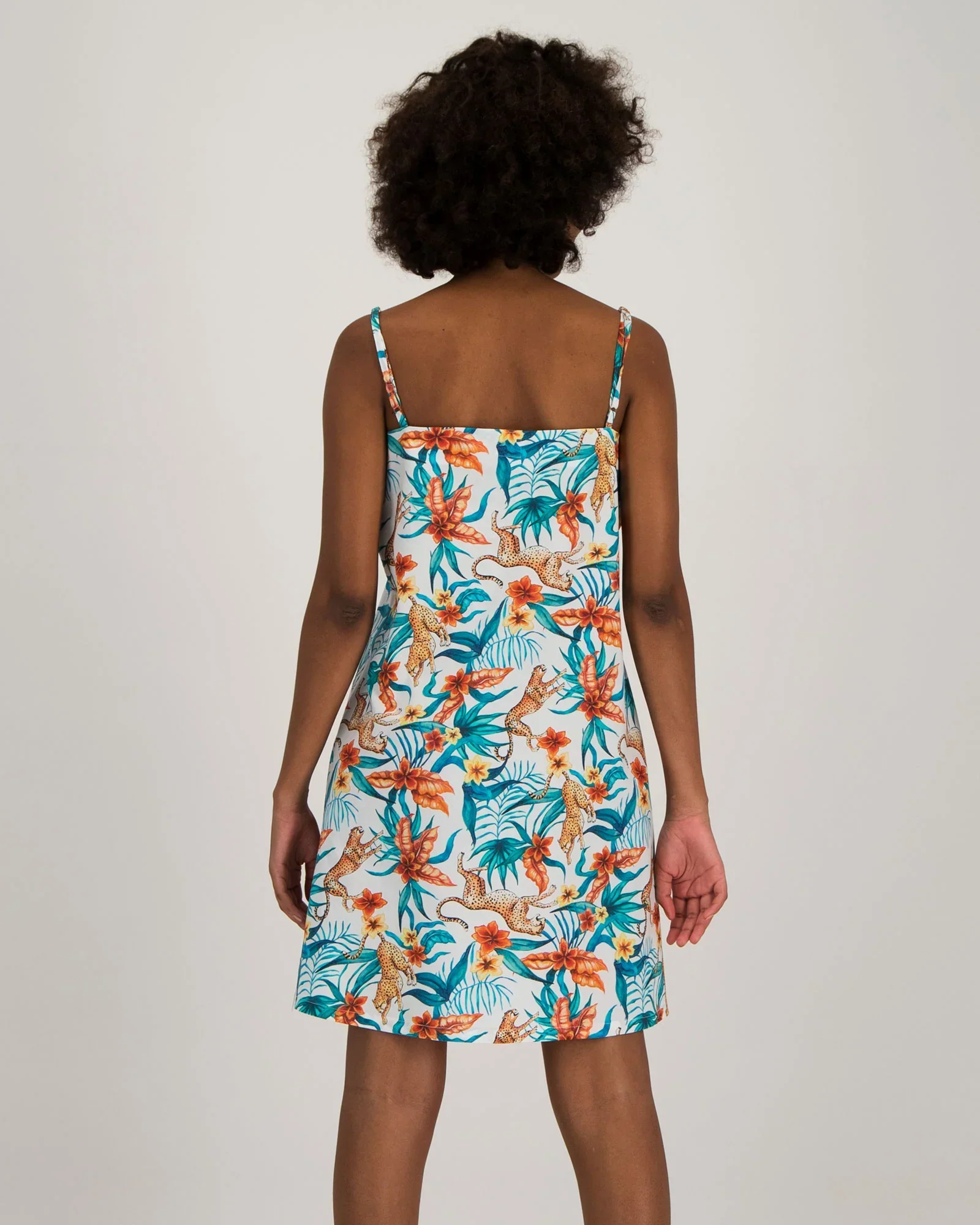 Womens Chemise Nighty - Jungle Cheetah - Image 3