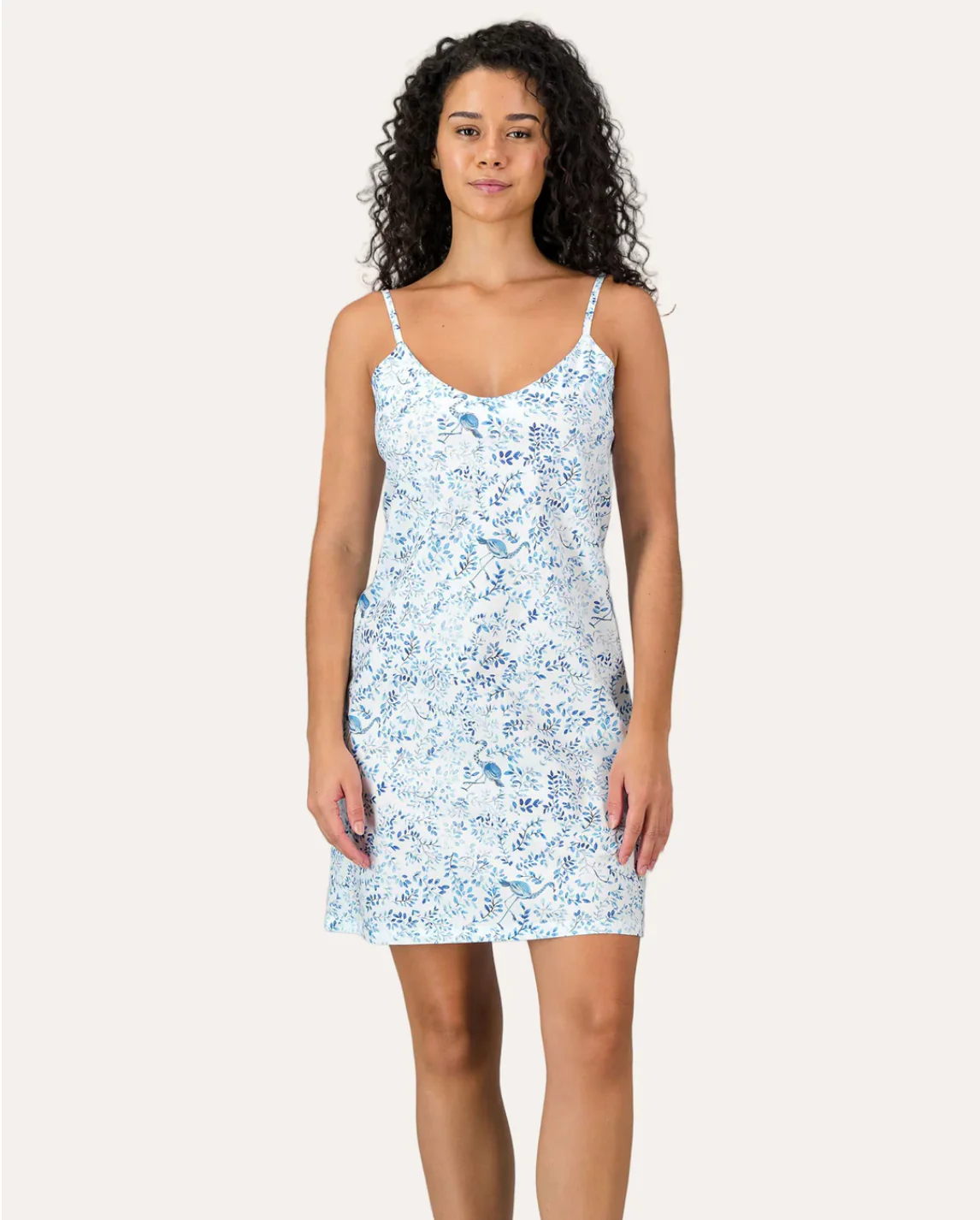 Womens Chemise Nighty - Summer Vines - Image 2