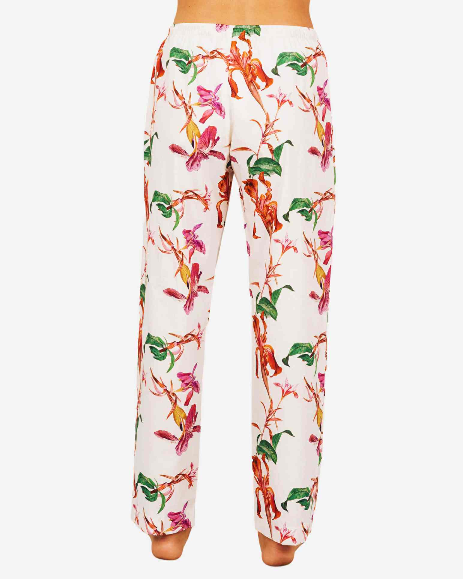 Womens Lounge Pants - Iris White - Image 3