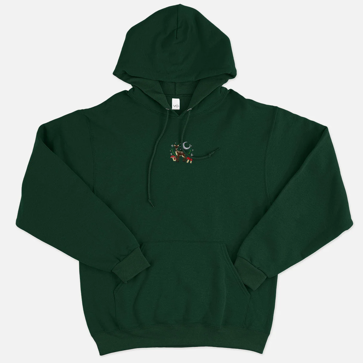 Woodland Scene Embroidered Hoodie (Unisex) - Image 3