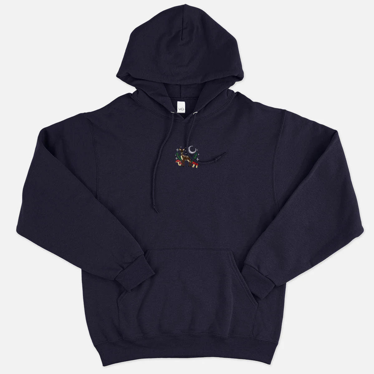 Woodland Scene Embroidered Hoodie (Unisex) - Image 4