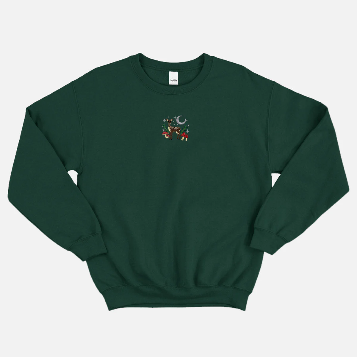 Woodland Scene Embroidered Sweatshirt (Unisex) - Image 3