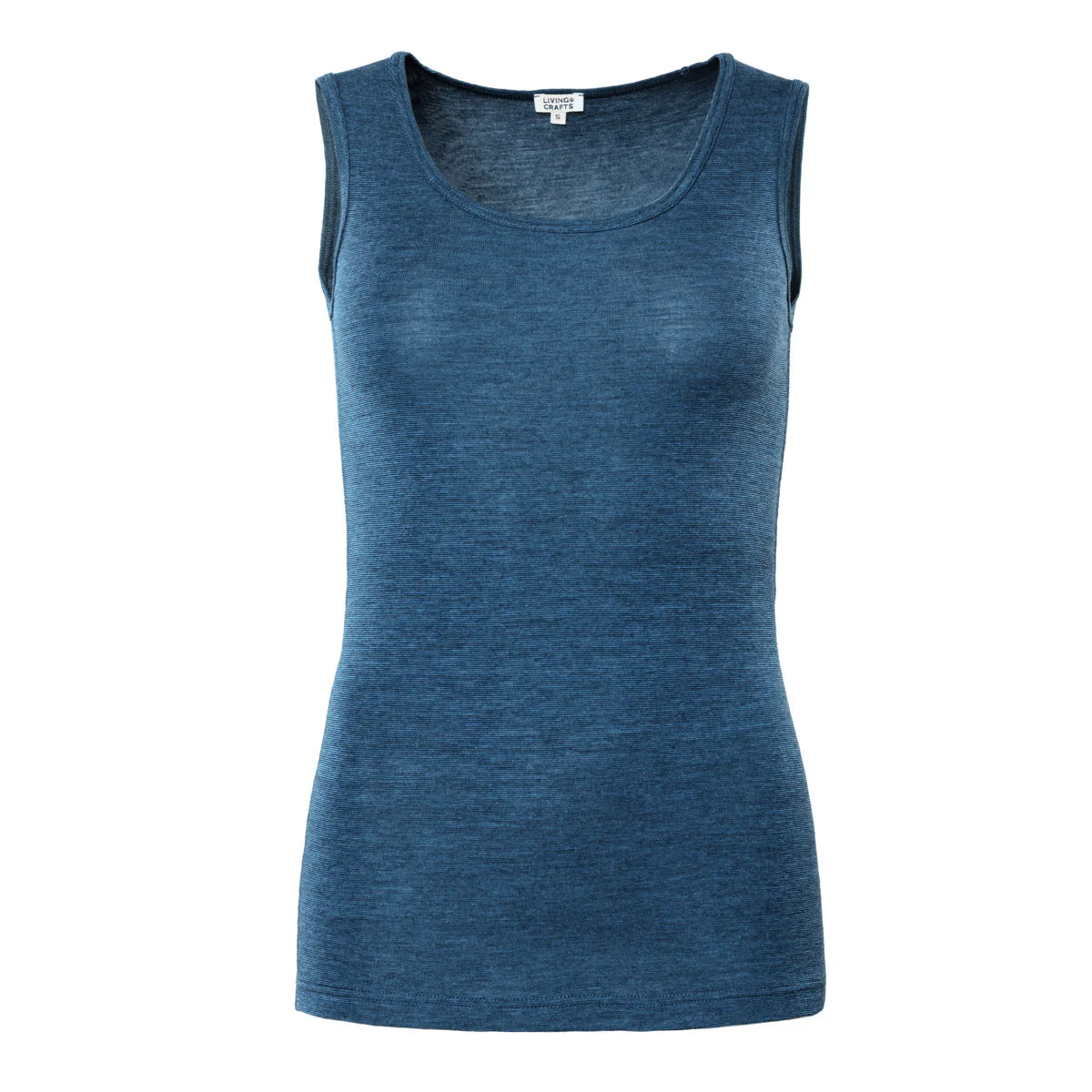 Wool & Organic Cotton Vest: Womens - Image 6