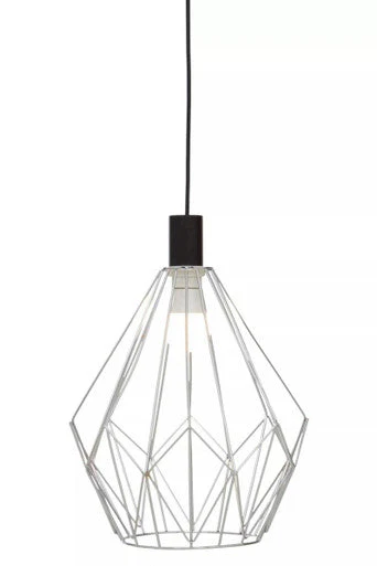 Wyra Chrome Gold Frame Pendant light - Image 3