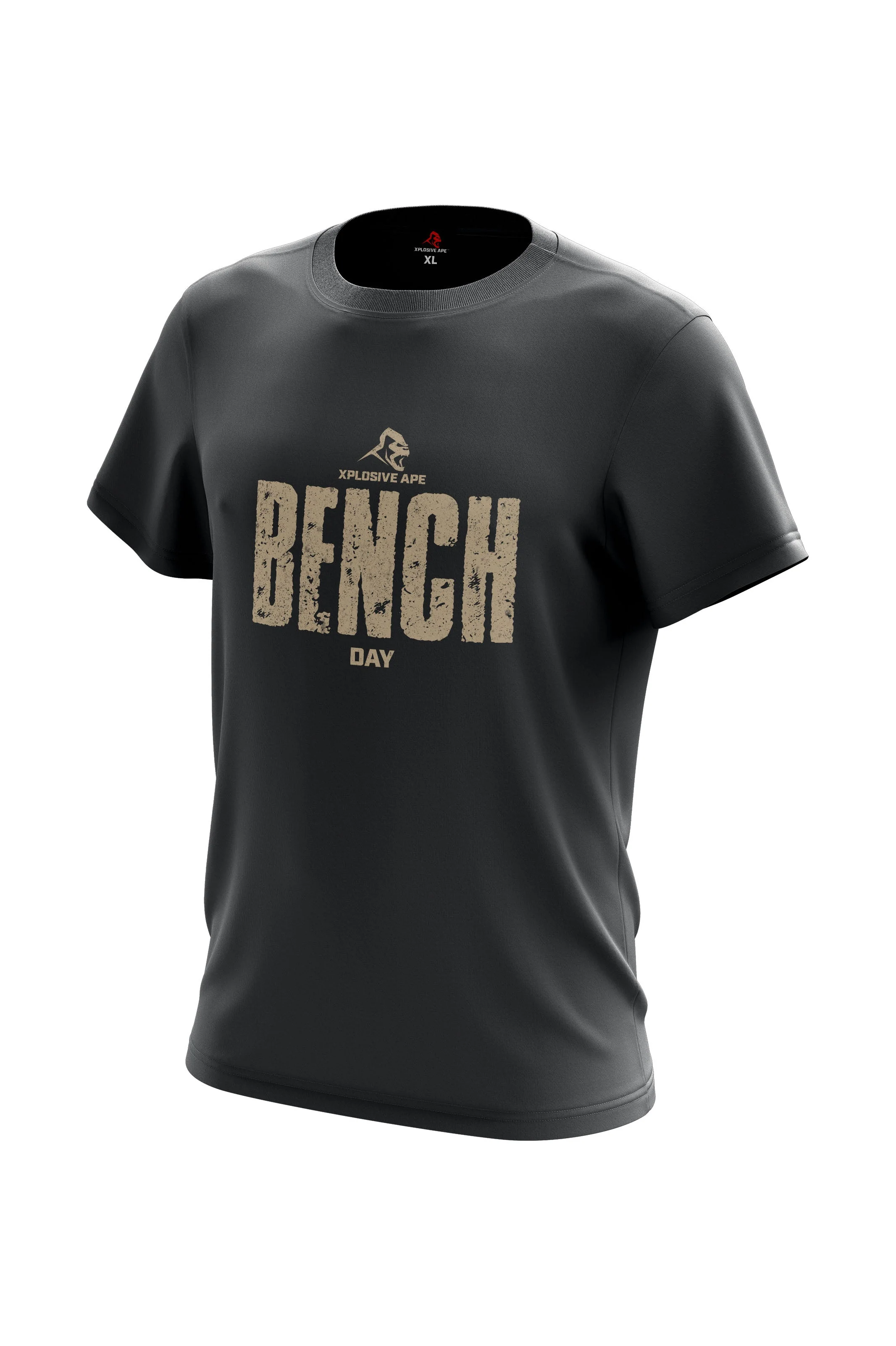 XAPE Bench Day V2 Tee - Charcoal