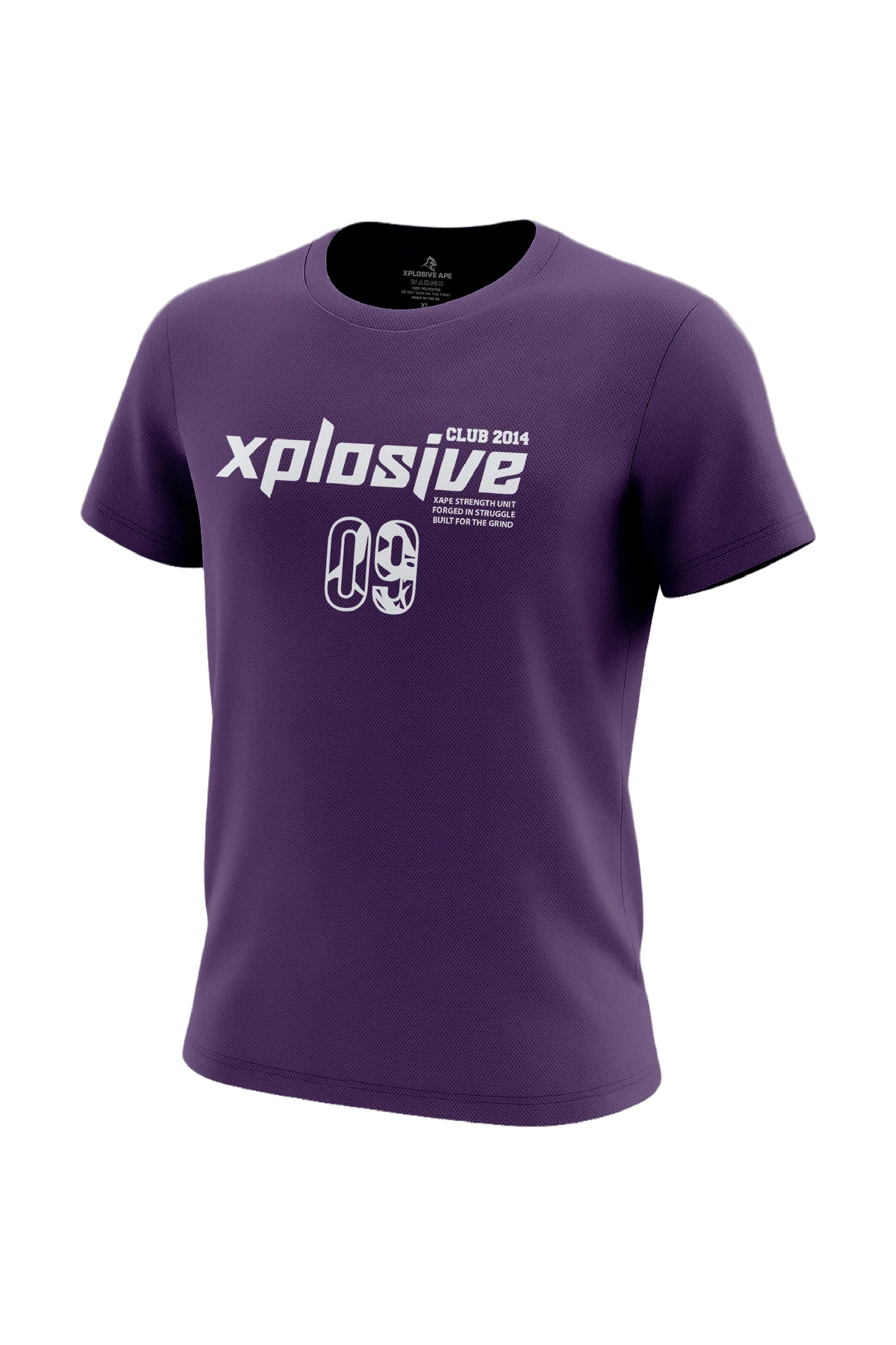 XAPE Strike Force Tech Tee - Purple - Image 2