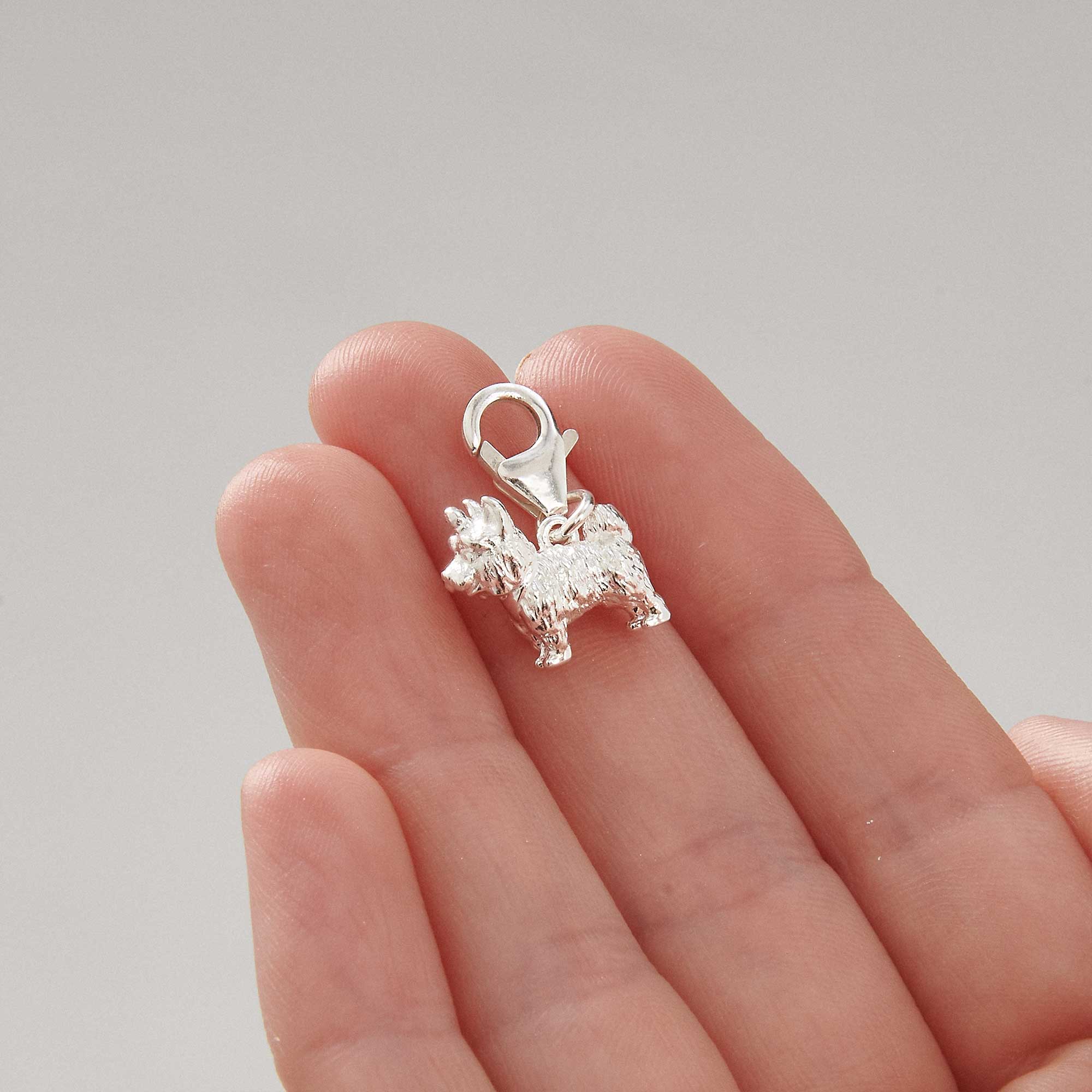 Yorkshire Terrier Silver Dog Charm - Image 10