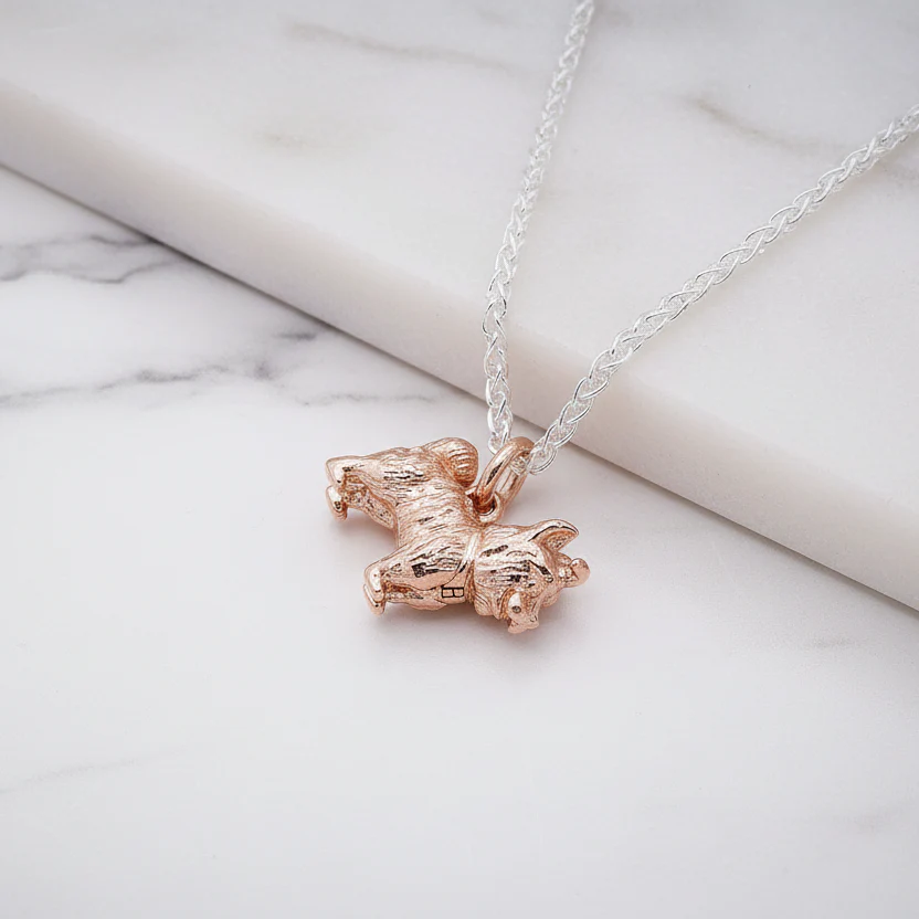 Yorkshire Terrier Silver Dog Charm - Image 9