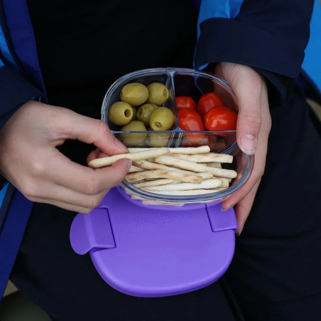 Yumbox Leakproof Snack Bowl - 3 Compartment - Image 12