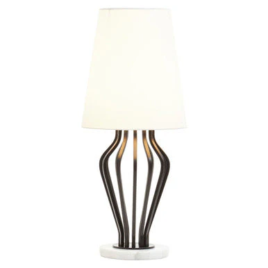 Zada Black And White Table Lamp - Image 4