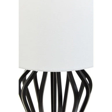 Zada Black And White Table Lamp - Image 7