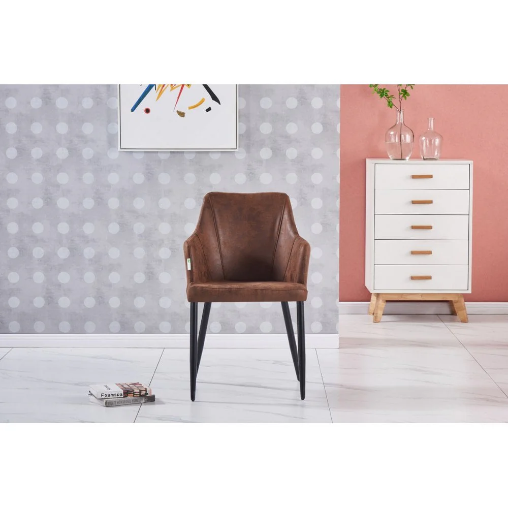 Zarah LUX faux leather chair - Image 4