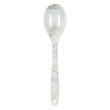 Zing Marble Effect Silicone Slotted Spoon