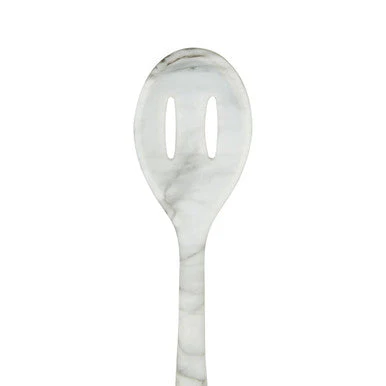 Zing Marble Effect Silicone Slotted Spoon - Image 2