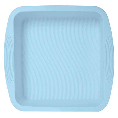 Zing Pastel Blue Square Cake Mould - Image 3
