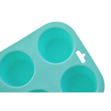 Zing Pastel Green 6 Cup Muffin Mould - Image 6